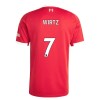 Liverpool Wirtz 7 Hjemme 2025-26 - Herre Fotballdrakt